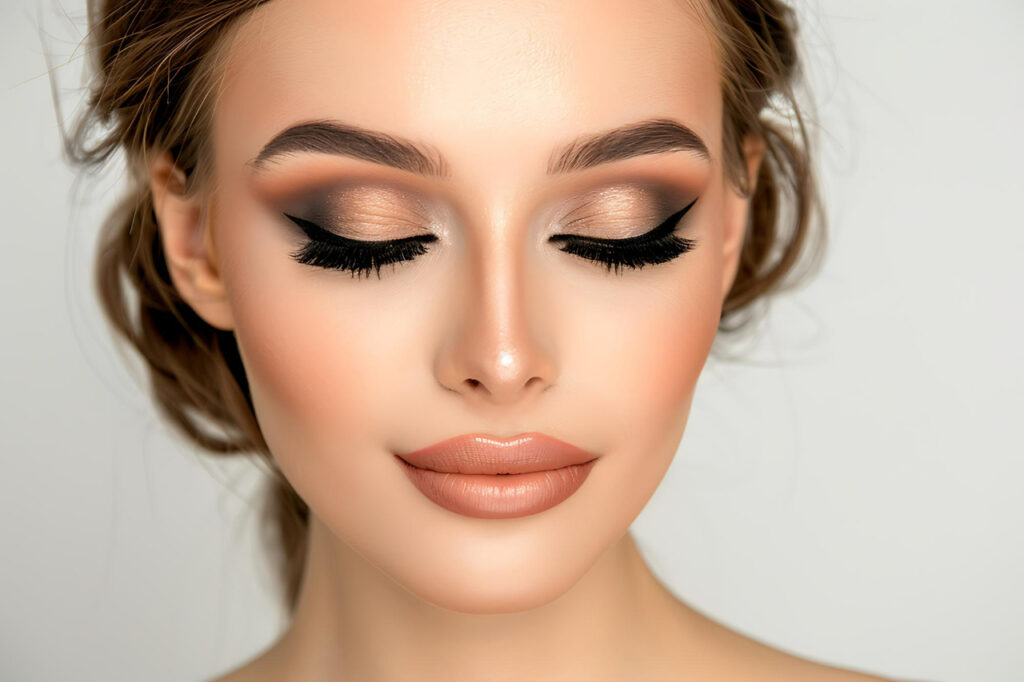 Natural lash extensions for an effortless look