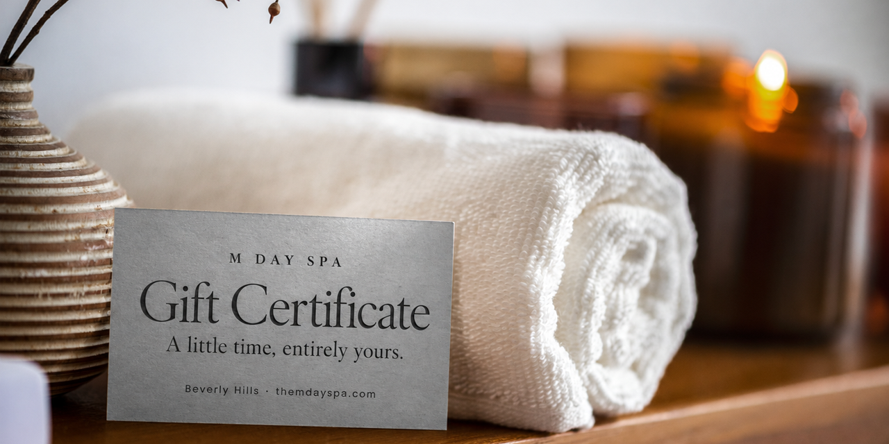TheMDaySpa gift certificate